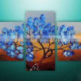 Factory Wholesale Good quality Flower oil painting on canvas 57059