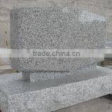 G623 China Haicang White Grey Granite Tombstone Memorials Gravestone thumbnail-3