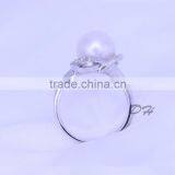 Fashion Jewelry 925 Silver Original Pearl Ring Wholesale thumbnail-4