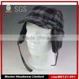 Зимняя теплая шапка с флисом