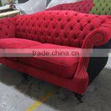 Elegant Design Country Style Fabric Sofa Furniture thumbnail-1