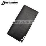 Large Men Long Purse Wallet Clutch Bag Leather Black Color thumbnail-3