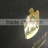 Silver Electroforming Metal Nickel Foil Sticker,thin Metal Logo Sticker thumbnail-3