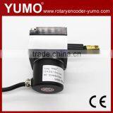 Pulse Signal 1000mm Rope Displacement Sensor Wire Rotary Encoder thumbnail-3