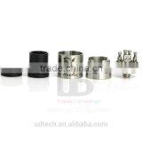 2016 New UD Rebuildable Dripping Atomizer Hunter With Cool Drip Tips 2.0mm Post Hole and Wide Bore Drip Tip Airflow Adjustable thumbnail-2