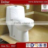 Washdown One Piece Toilet , Chaozhou Toilet Factory Toilet Price , KTV Mobile Toilet wc thumbnail-4