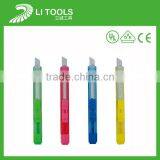 New Design Abs Retractable 9mm Cutter Knife With Carbon Steel Blade thumbnail-1