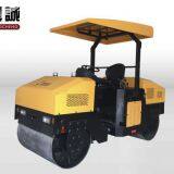 hot sales!! double steel wheel vibratory roller,honda power