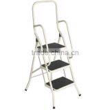 2 Step Stool Folding Ladder Safety Handrail Rail thumbnail-4