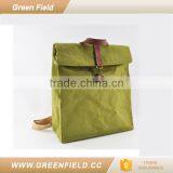 Washable Paper Backpack Bag Green Color 2017 New Arrivals thumbnail-1