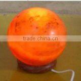 Salt Lamps Globe/Himalayan Ball Salt Lamps/Natural Salt Lamps/Crafted Salt Lamps thumbnail-1