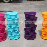 Stackable Garden Planters Herb Flower Pots Indoor and Outdoor thumbnail-2