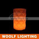 Cheap Waterproof Outdoor Glow LED Flower Pot thumbnail-3