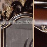 High Quality Dessing Table and Chair, Exquisite Wood Carving Dresser With Mirror, Bedroom Furniture Dressing Table (BF01-ML034) thumbnail-4