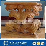 New style onyx carving stone marble table base