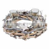 2017 Exqusite Modern Design Wooden Candle Holder for Sale thumbnail-1