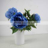 SJ1011486 Fake Frangipani Flower Making /fabric Frangipani Flower thumbnail-1