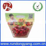 PE OPP LDPE Plastic Slider Zipper Zip Lock Fruit Protection Packaging Bag thumbnail-3