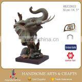 16 Inch Resin Craft Lively Large Animal Elephant Statues thumbnail-6