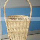 Wicker Shopping Trolley & Wicker Shopping Cart & Willow Utility Cart thumbnail-5