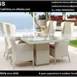 Rattan End Tables Glass Top Rattan Talbe thumbnail-1