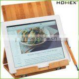 Bamboo Book Stand/ Single Book Display Stand Homex-BSCI thumbnail-1