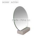 Wedding Gifts Desktop Mirror / Homeware Knock Down Concrete Mirror thumbnail-5