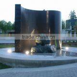 Modern Outdoor Garden Decoration Stainless Steel Metal Water Fountains Sculpture thumbnail-2