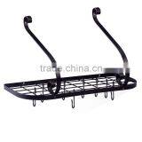 2017 Wholesale Hot Selling Hanging Pot Rack, Metal Wall Mounted Holders thumbnail-3