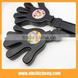 Cheap Plastic Hand Clapper, Black Plastic Clapper Plastic Hand Shaped Noisemaker thumbnail-2