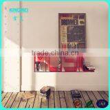 Custom Best Quality Clear Acrylic Plexiglass Bookshelf thumbnail-2