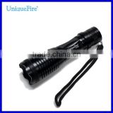 CREE XML T6 LED Flashlight 5 Mode Zoomable Torch with Battery and Charger