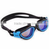 2015 New Panoramic Silicone Adult Swimming Goggles in Blue Lens(CF-7202) thumbnail-2