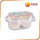 White Cake Cups,Cups for Cake Baking Use ,set of 2 Pcs Cake Cups thumbnail-1