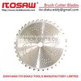 ITO-G-7 TCT Grass Trimmer Weeds Saw Blade Parts For Brush Cutter SK-5 Body and YG8 Tips, Size 230MM*36T and 255mm*40T thumbnail-2