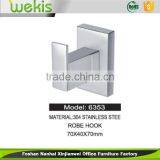 2016 The Hottest Wholesale Price Storage Bath Hardware Factory Supply Stainless Steel Robe Hook Hanger thumbnail-1