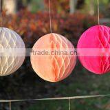 DIY Tissue Paper Honeycomb Balls Wedding Party Decoration Honeycomb Ball thumbnail-4
