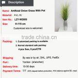 New Product in Artificial Onion Grass Artificial Grass for Garden Faux Grass in Pot thumbnail-2