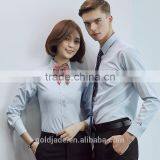 Men's Dress Shirt/business Shirt Solid Color White Long Sleeve 100%cotton thumbnail-3