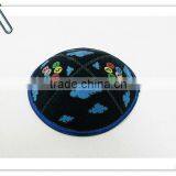 Suede Kippah,Jewish Kippah thumbnail-1