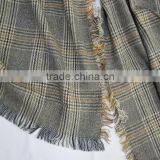 2017 the Large Latest Lady Soft Knitted 100%viscose Plaid Shawl thumbnail-6