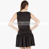 Black Easy Casual Women Summer Dress Custom Made thumbnail-2