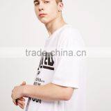 High Quality Wholesale Cotton White Streetwear Mens American Apparel Tshirt OEM Modern Screen Printing Tees thumbnail-4