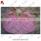 2017 Embroidery Flower Tutu Cotton Pretty Kids Dress thumbnail-4