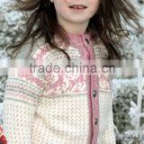 Wool Sweater Design for Boys Reindeer Wool Cardigan thumbnail-3