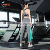 HSZ-7894 T Shirt+sport Bra+pants Three-piece Sport Indian Girls Legging Girl Sexy Image Custom Yoga Pants Yoga Wear Women thumbnail-4