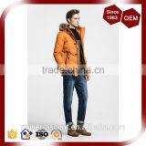 Zipper Double Layer Front Men's Business Quilting Padding Jacket For Winters thumbnail-3