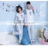 Custom Wholesale Multi-styles Lover Sleepwear Printed Casual Couple Pajamas thumbnail-2