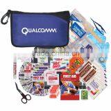 Premium Outdoor Kit - Has Sunscreen, Insect Repellent, Nitrile Gloves, Bandages, Scissors, Wipes and Comes With Your Logo thumbnail-1