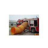 Orange Circular Flexible Duct With Heat-resistant thumbnail-1